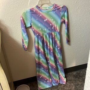 Rainbow star dress